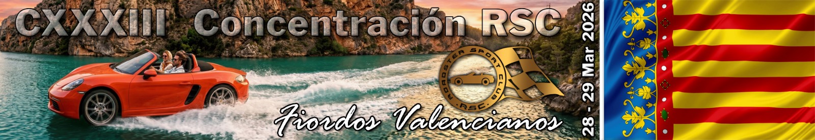 CXXXIII Concentración: Fiordos valencianos